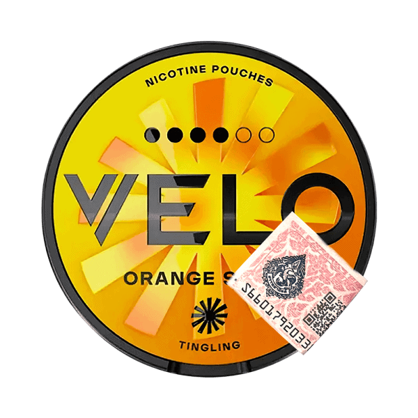 VELO Orange Spark – Citrus Nicotine Pouches | Thailand Delivery